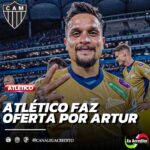 ATLÉTICO-MG SE MANIFESTA SOBRE OFERTA MILIONÁRIA PARA ADQUIRIR ATACANTE