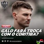 ATLÉTICO-MG TENTA TROCA COM O CORITIBA PARA CONTRATAR LATERAL DIREITO